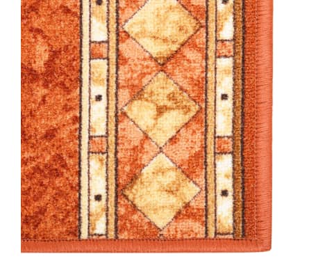 vidaXL Carpet Runner Terracotta 80x200 cm Anti Slip