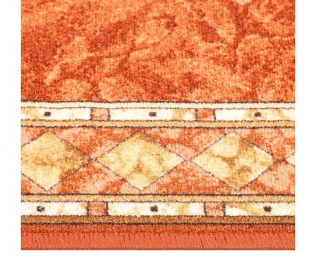 vidaXL Carpet Runner Terracotta 100x250 cm Anti Slip