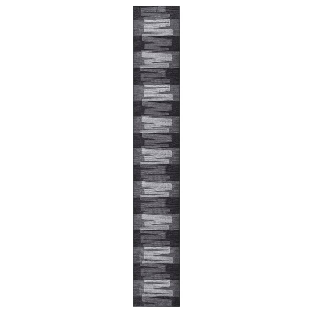 Tapete/passadeira antiderrapante 67x450 cm antracite