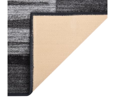 vidaXL Kilimas-takelis, antracito spalvos, 80x400cm, neslystantis