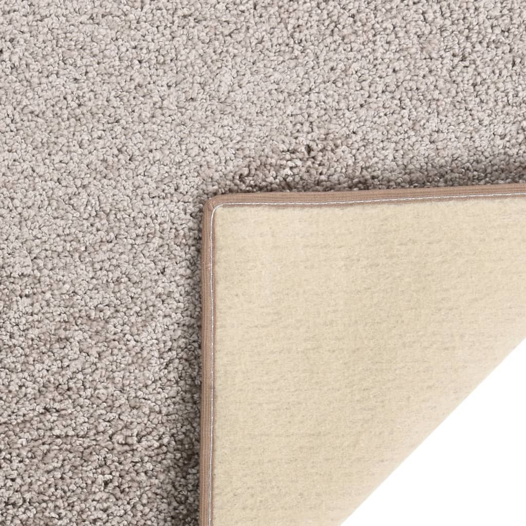 vidaXL Protišmykový koberec s mäkkým vlasom 57x150 cm ťaví