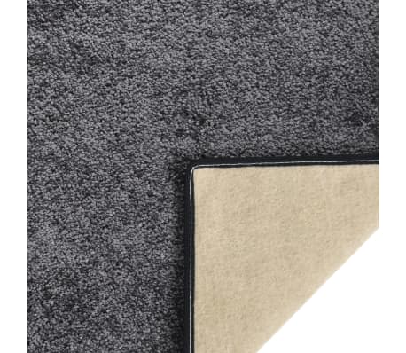 vidaXL Soft Pile Rug Anti-slip 67x180 cm Grey