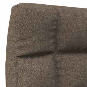 Skládací lenoška na podlahu taupe textil - obrázek 7