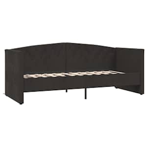 Válenda s USB černá samet 90 x 200 cm - obrázek 3