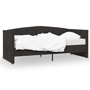 Válenda s USB černá samet 90 x 200 cm - obrázek 5