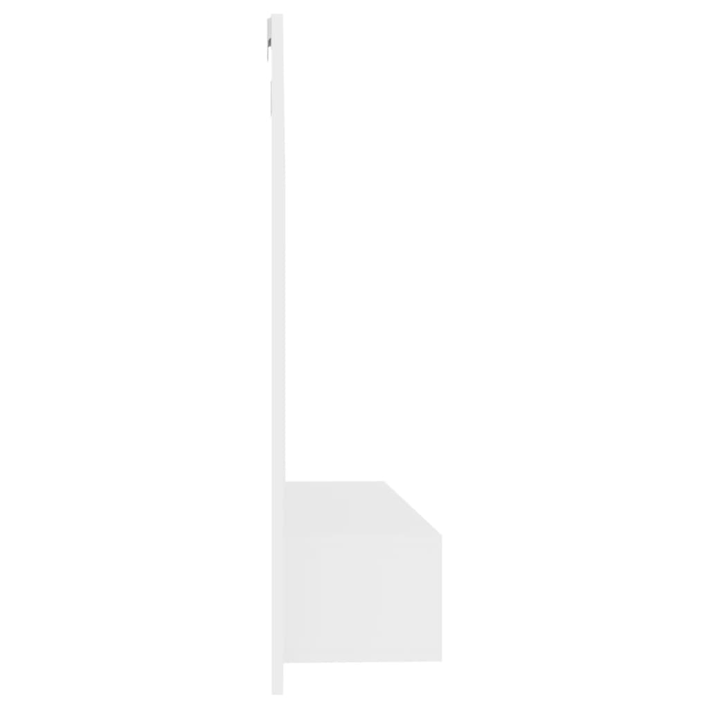 TV-Wandschrank Weiß 102×23,5×90 cm Spanplatte