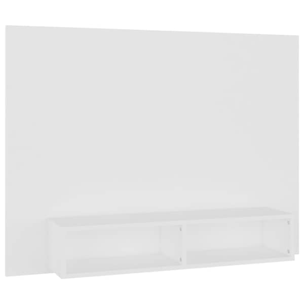 vidaXL TV-seinakapp, valge, 120 x 23,5 x 90 cm, tehispuit