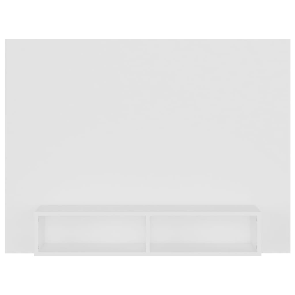vidaXL Tv-wandmeubel 120x23,5x90 cm bewerkt hout wit