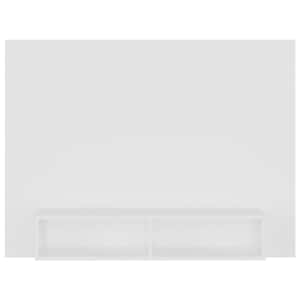 vidaXL TV-Wandschrank Wei&szlig; 120x23,5x90 cm Holzwerkstoff