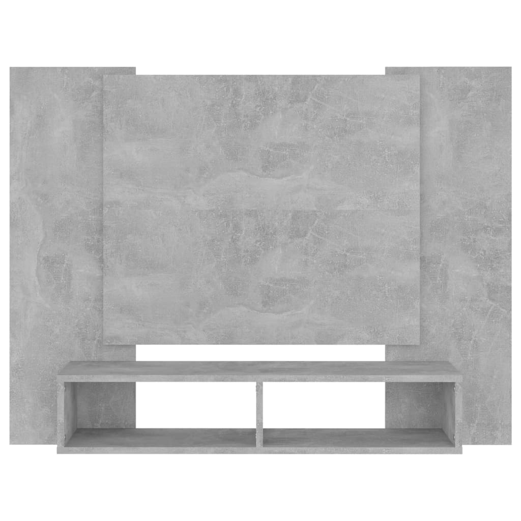 

vidaXL Tv-wandmeubel 120x23,5x90 cm spaanplaat betongrijs