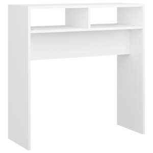 Konzolový stolek bílý 78 x 30 x 80 cm kompozitní dřevo - obrázek 2