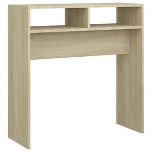 Konzolový stolek dub sonoma 78 x 30 x 80 cm kompozitní dřevo - obrázek 2
