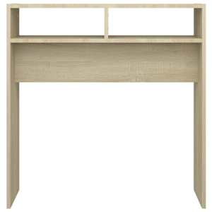 Konzolový stolek dub sonoma 78 x 30 x 80 cm kompozitní dřevo - obrázek 4