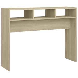 Konzolový stolek dub sonoma 105 x 30 x 80 cm kompozitní dřevo - obrázek 2