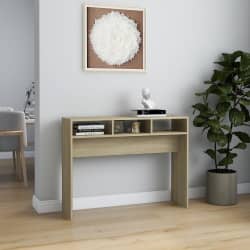 vidaXL konsoollaud, Sonoma tamm 105 x 30 x 80 cm, tehispuit