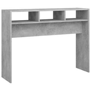 Konzolový stolek betonově šedý 105x30x80 cm kompozitní dřevo - obrázek 2