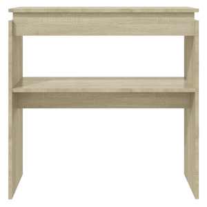 Konzolový stole dub sonoma 80 x 30 x 80 cm kompozitní dřevo - obrázek 3