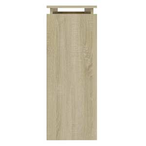 Konzolový stolek dub sonoma 102 x 30 x 80 cm kompozitní dřevo - obrázek 4