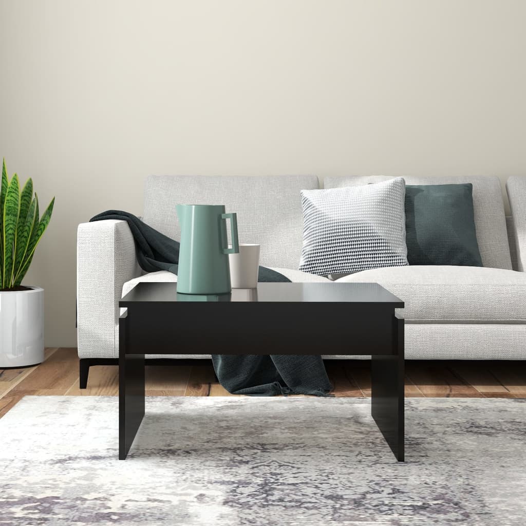 

vidaXL Salontafel 68x50x38 cm spaanplaat zwart