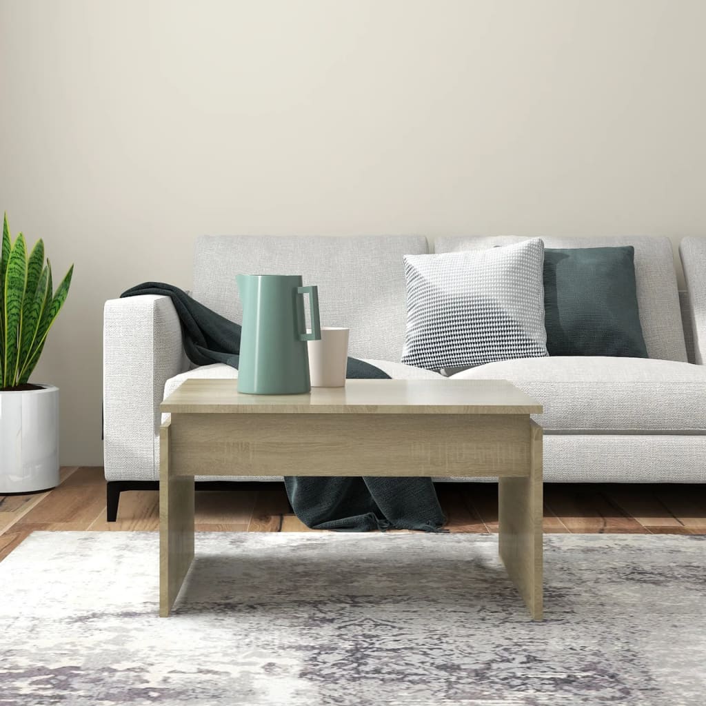 

vidaXL Salontafel 68x50x38 cm spaanplaat sonoma eikenkleurig