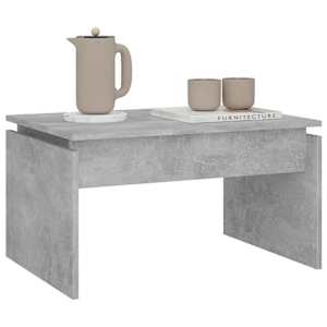 Konferenční stolek betonově šedý 68x50x38 cm kompozitní dřevo - obrázek 4
