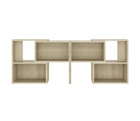 vidaXL Mobile TV Rovere Sonoma 104x30x52 cm in Legno Multistrato