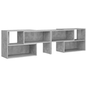 TV skříňka betonově šedá 149 x 30 x 52 cm kompozitní dřevo - obrázek 2