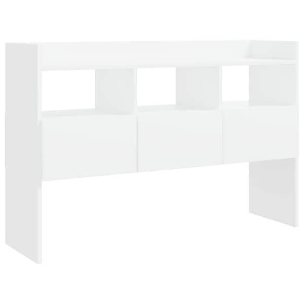 vidaXL puhvetkapp, valge, 105 x 30 x 70 cm tehispuit