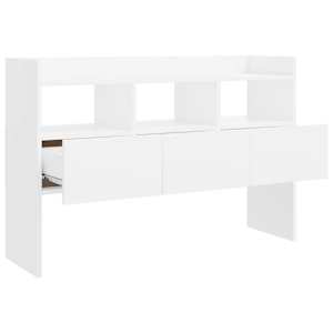 Příborník bílý 105 x 30 x 70 cm kompozitní dřevo - obrázek 5