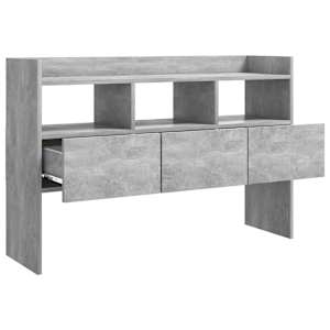 Příborník betonově šedý 105 x 30 x 70 cm kompozitní dřevo - obrázek 5
