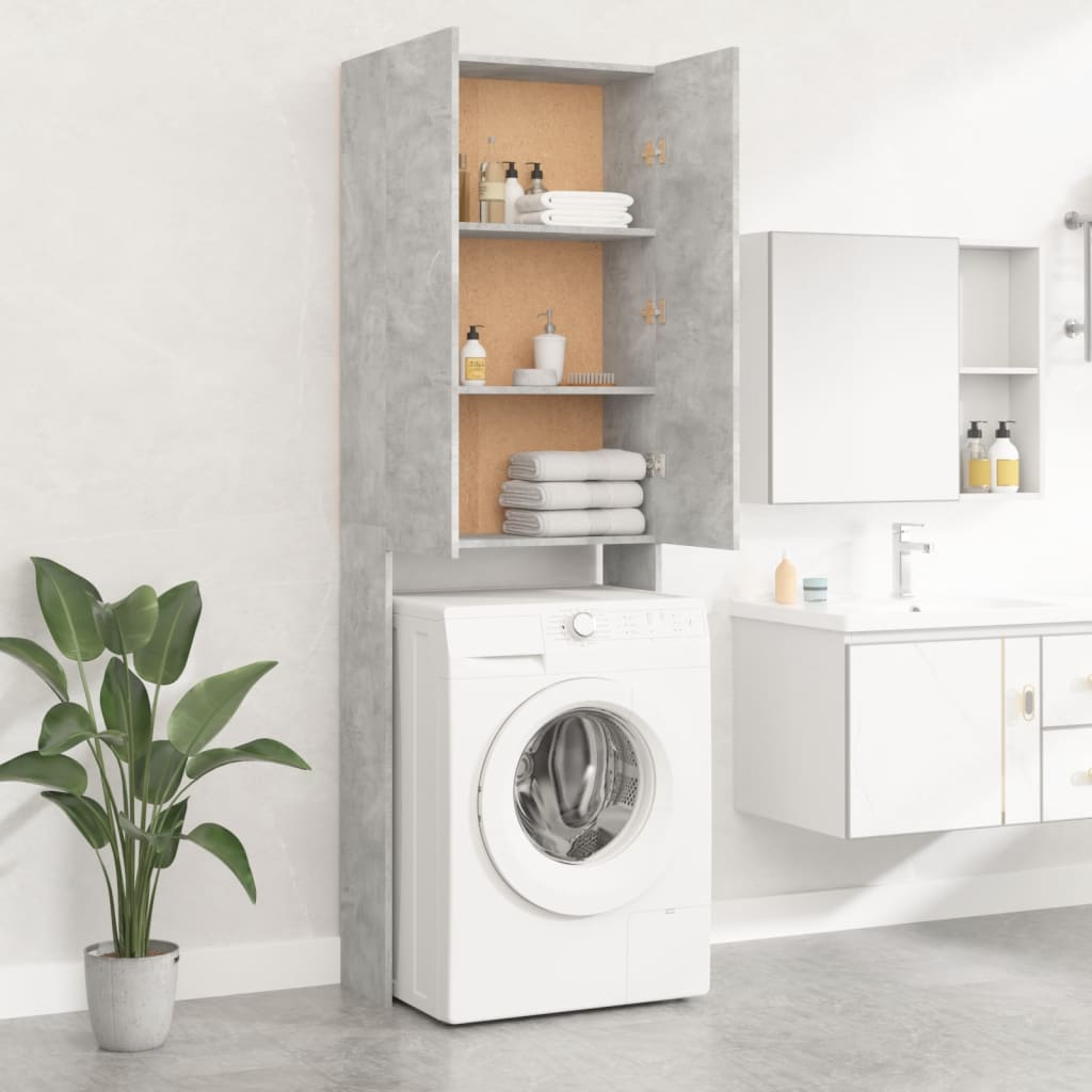 Meuble pour Machine à Laver et Sèche Linge en Hauteur