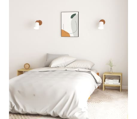 vidaXL Nattbord 40x30,5x40 cm heltre furu