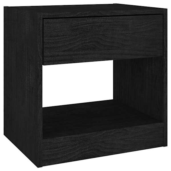 vidaXL &ouml;&ouml;kapp, must, 40x31x40 cm, t&auml;ism&auml;nnipuit