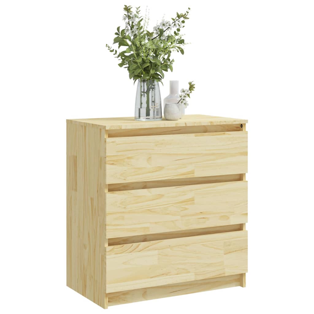 

vidaXL Nachtkastje 60x36x64 cm massief grenenhout