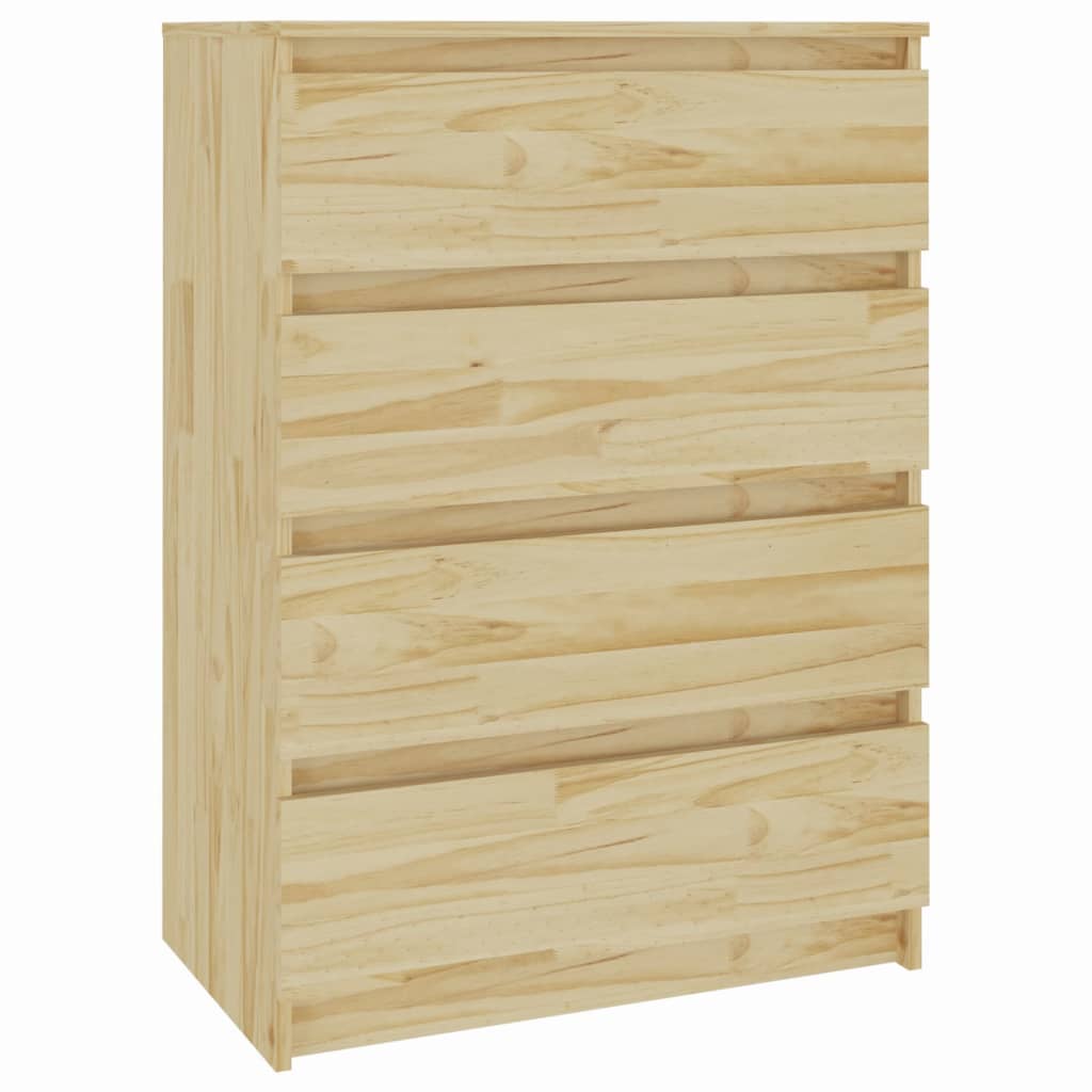 Odkládací skříňka 60 x 36 x 84 cm masivní borové dřevo