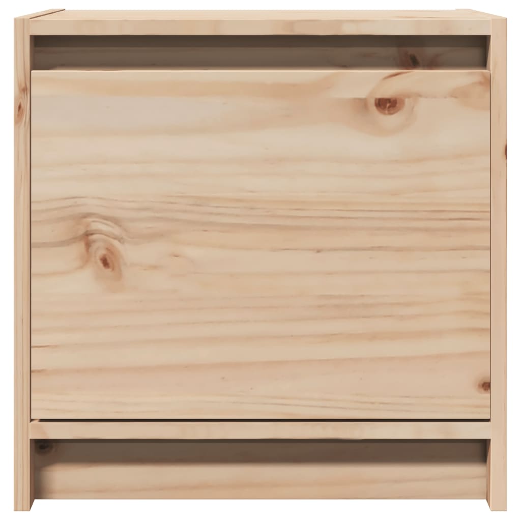 vidaXL Nachtkastjes 2 st 40x30,5x40 cm massief grenenhout afbeelding