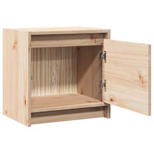 Noční stolky 2 ks 40 x 30,5 x 40 cm masivní borové dřevo - obrázek 4