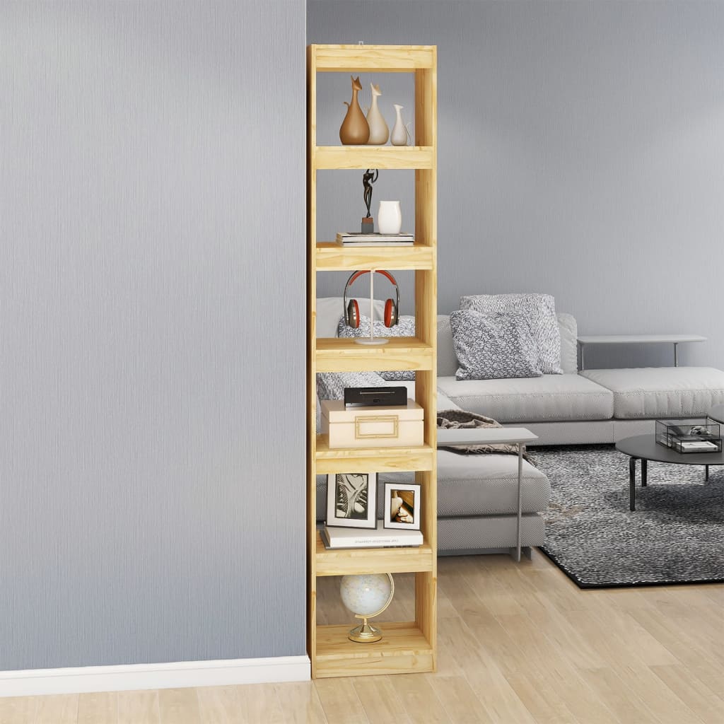 

vidaXL Boekenkast/kamerscherm 40x30x199 cm massief grenenhout