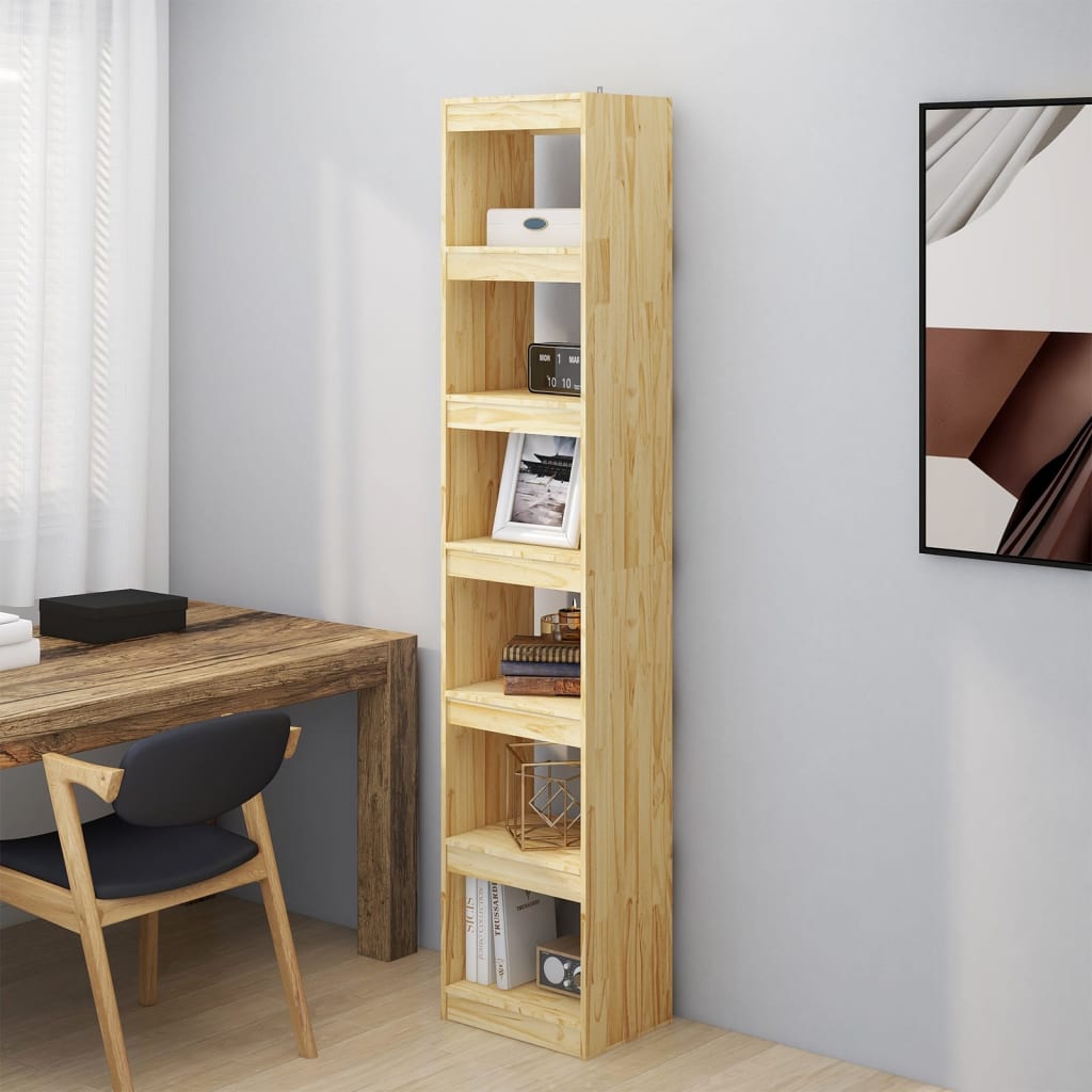vidaXL Bibliotecă/Separator cameră, 40x30x199 cm, lemn masiv de pin