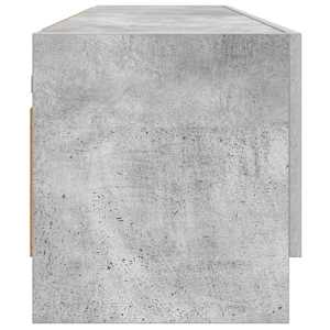 Šatní skříň betonově šedá 100 x 32,5 x 35 cm kompozitní dřevo - obrázek 6