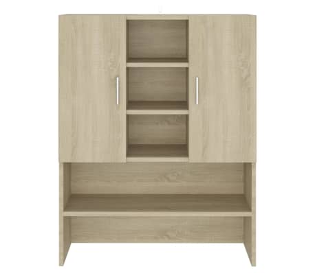 vidaXL Waschmaschinenschrank Sonoma-Eiche 70,5x25,5x90 cm