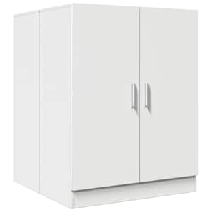 vidaXL pesumasinakapp, valge, 71 x 71,5 x 91,5 cm