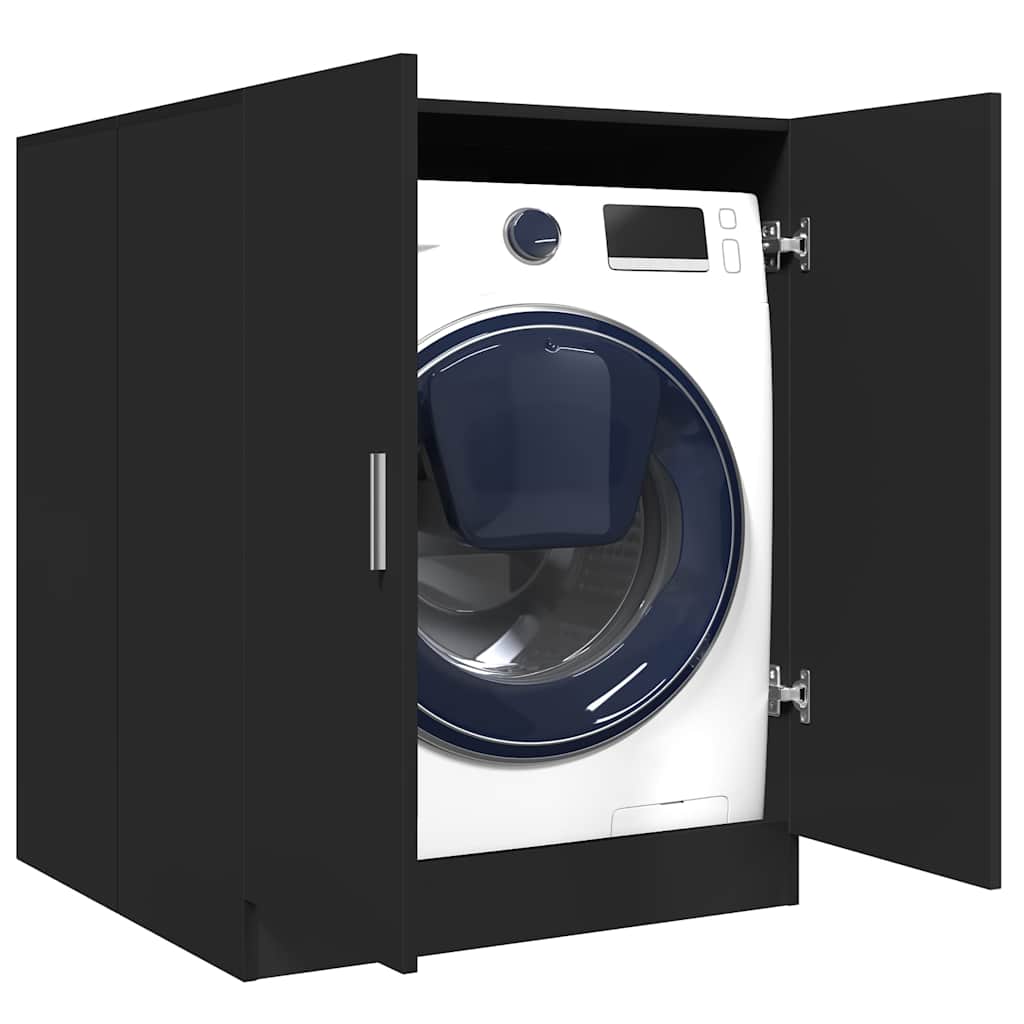  Washing Machine Cabinet Bathroom Laundry Room Cupboard Storage Rack vidaXL
