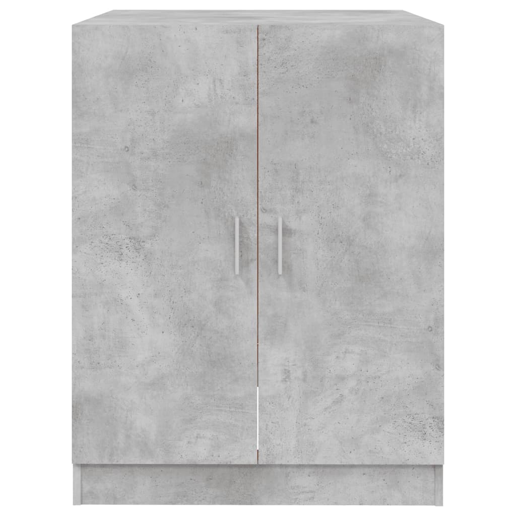 vidaXL Meuble pour machine à laver Gris béton 71x71,5x91,5 cm