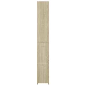 Koupelnová skříňka dub sonoma 25x26,5x170 cm kompozitní dřevo - obrázek 4