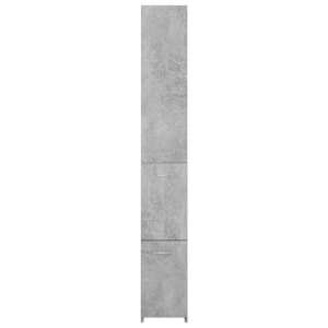 Koupelnová skříňka betonově šedá 25x26,5x170cm kompozitní dřevo - obrázek 4