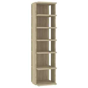 vidaXL kingakapp, Sonoma tamm, 27,5x27x102 cm, tehispuit