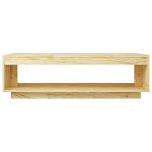 Konferenční stolek 110 x 50 x 33,5 cm masivní borové dřevo - obrázek 5