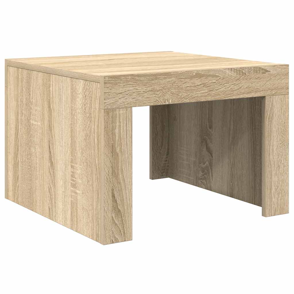 vidaXL Konferenční stolek dub sonoma 50 x 50 x 35 cm kompozitní dřevo