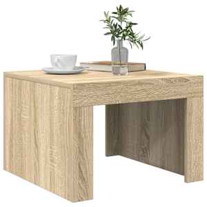 Konferenční stolek dub sonoma 50 x 50 x 35 cm kompozitní dřevo - obrázek 4